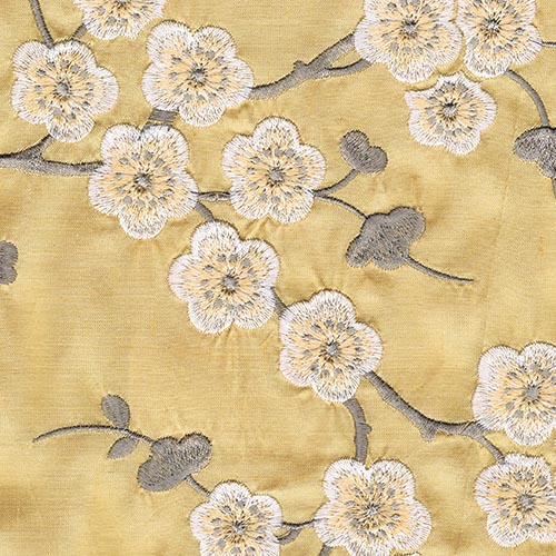 Blossom Silk Grey/Yellow